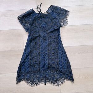 Lyla lace mini dress for love &lemons